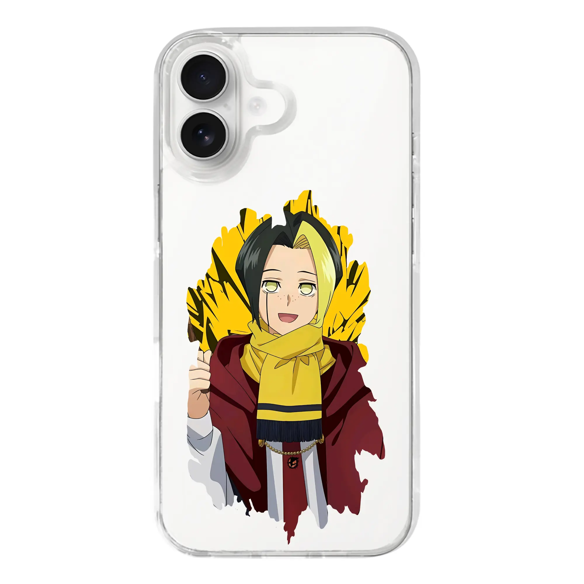 マッシュル グッズ,フィン・エイムズ - iPhone 17シリーズ 透明スマホケース – 薄型・耐衝撃・精密フィット保護カバー